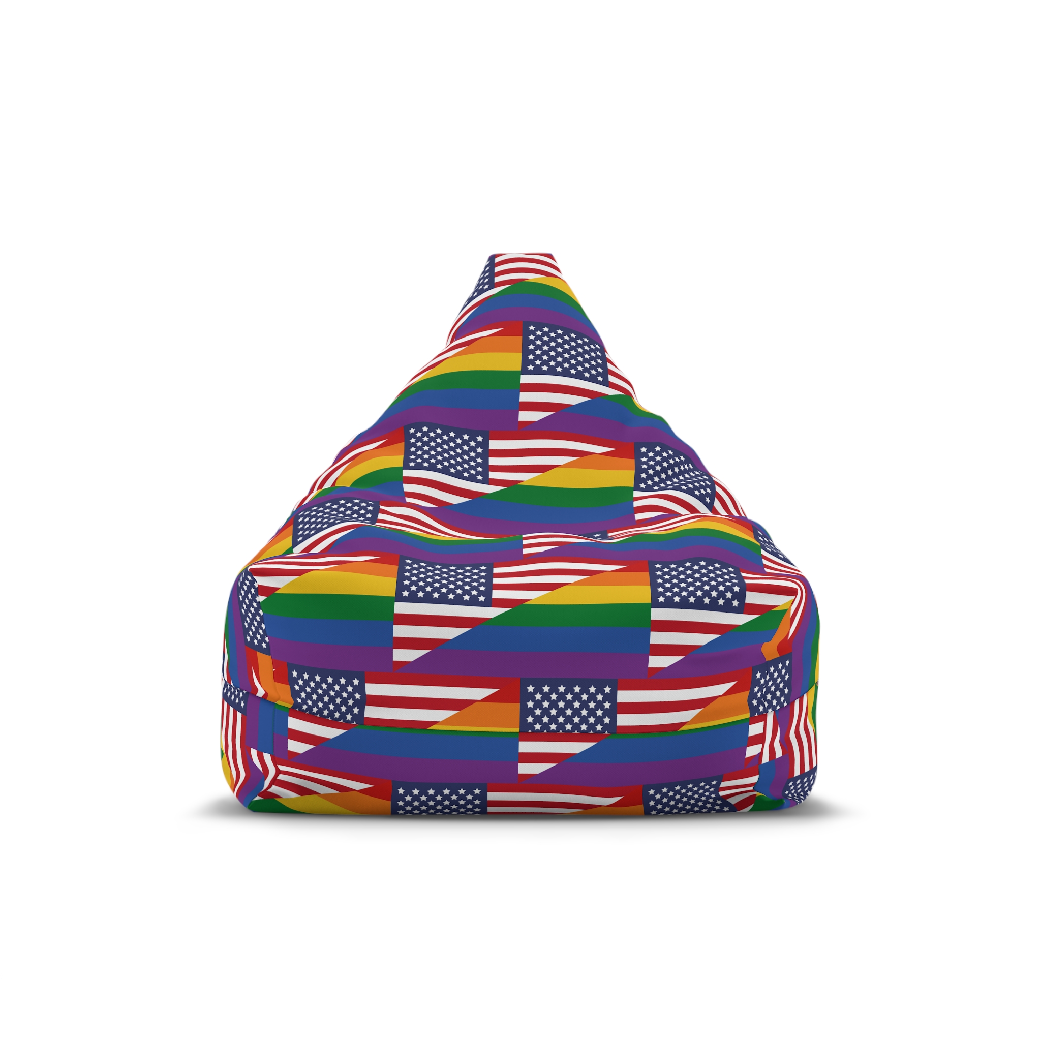 Lgbt Pride Month June Lesbian Gay Bisexual Transgender Lgbtq Flag Rainbow Vector(2) (1) Bean Bag Chair Cover