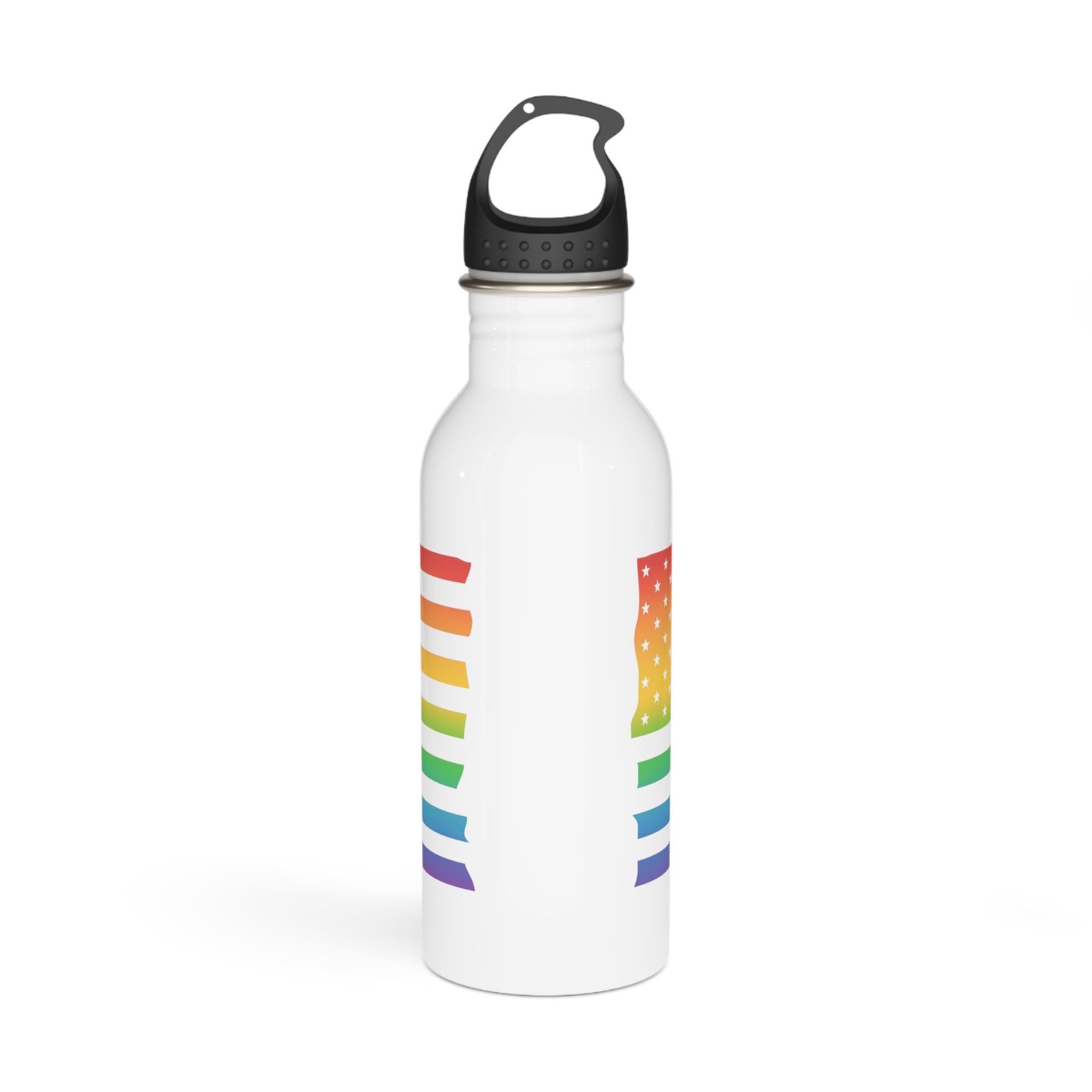 Pride Month America Concept Us Pride Month Flag1 Stainless Steel Water Bottle - Image 3