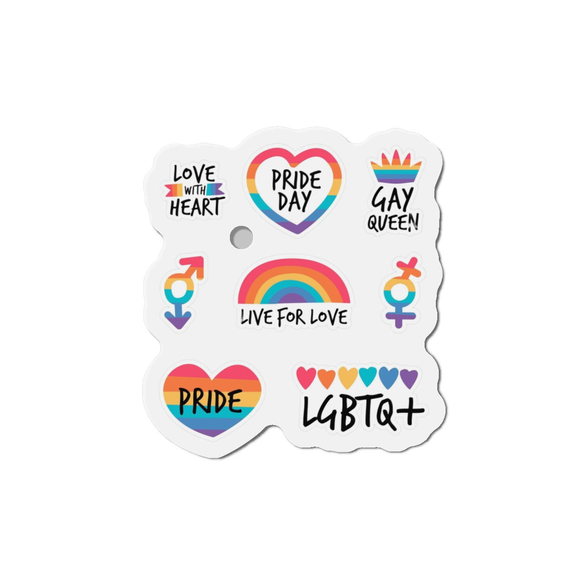 Pride Day Label Set Die Cut Magnets - Image 13