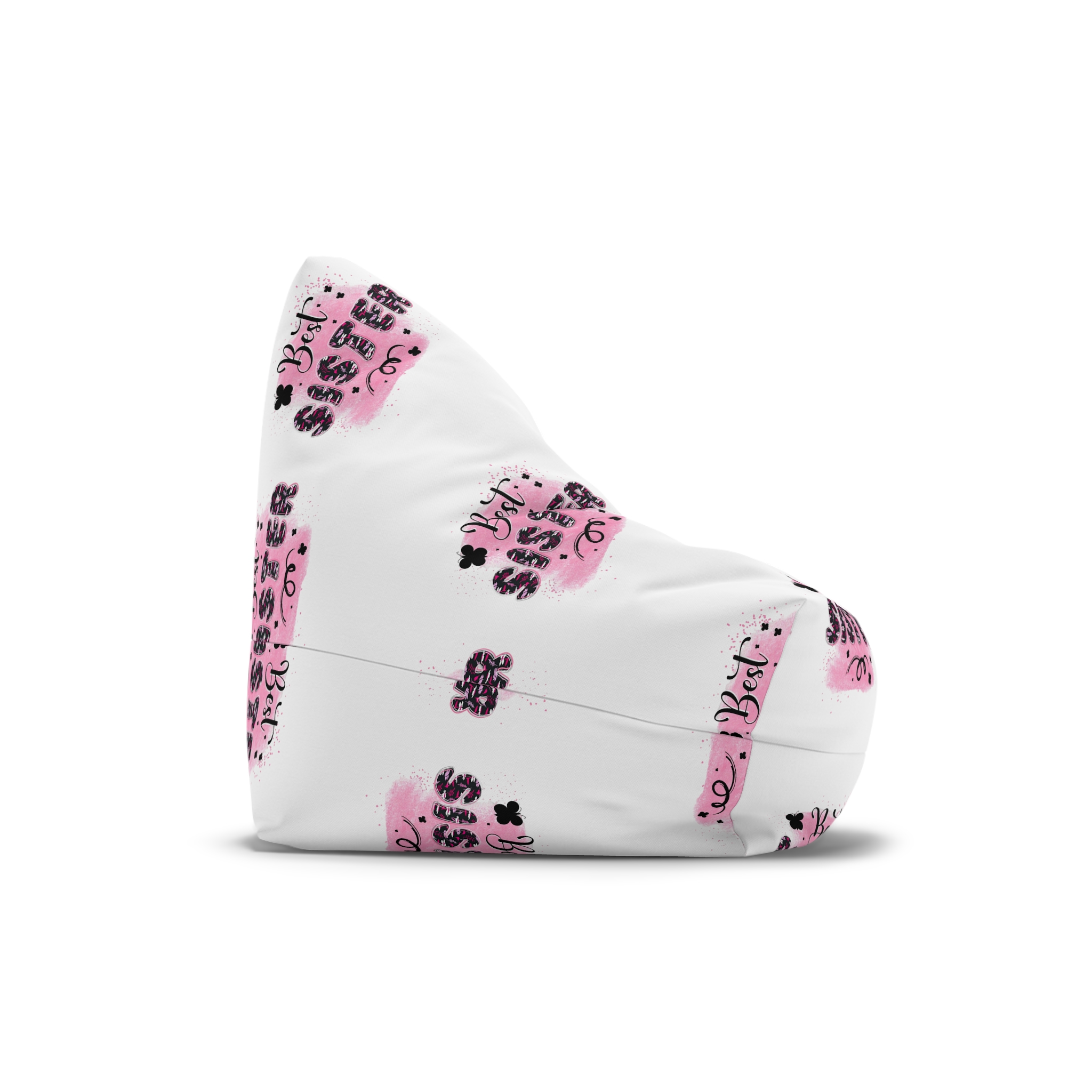 Best Sister Sublimation Tshirt Design Sister Tshirt Design Bean Bag Chair Cover - Image 3
