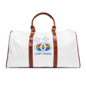 Hand Drawn Pride Month Lgbt Logo Template Waterproof Travel Bag
