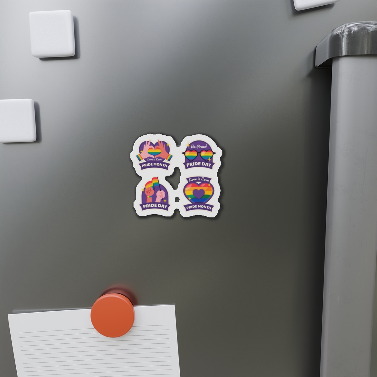 Labels Collection Pride Month Celebration Die Cut Magnets - Image 5