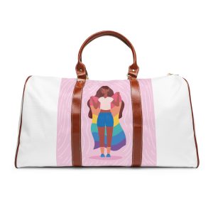 Lesbian Pride Design FE588D Waterproof Travel Bag