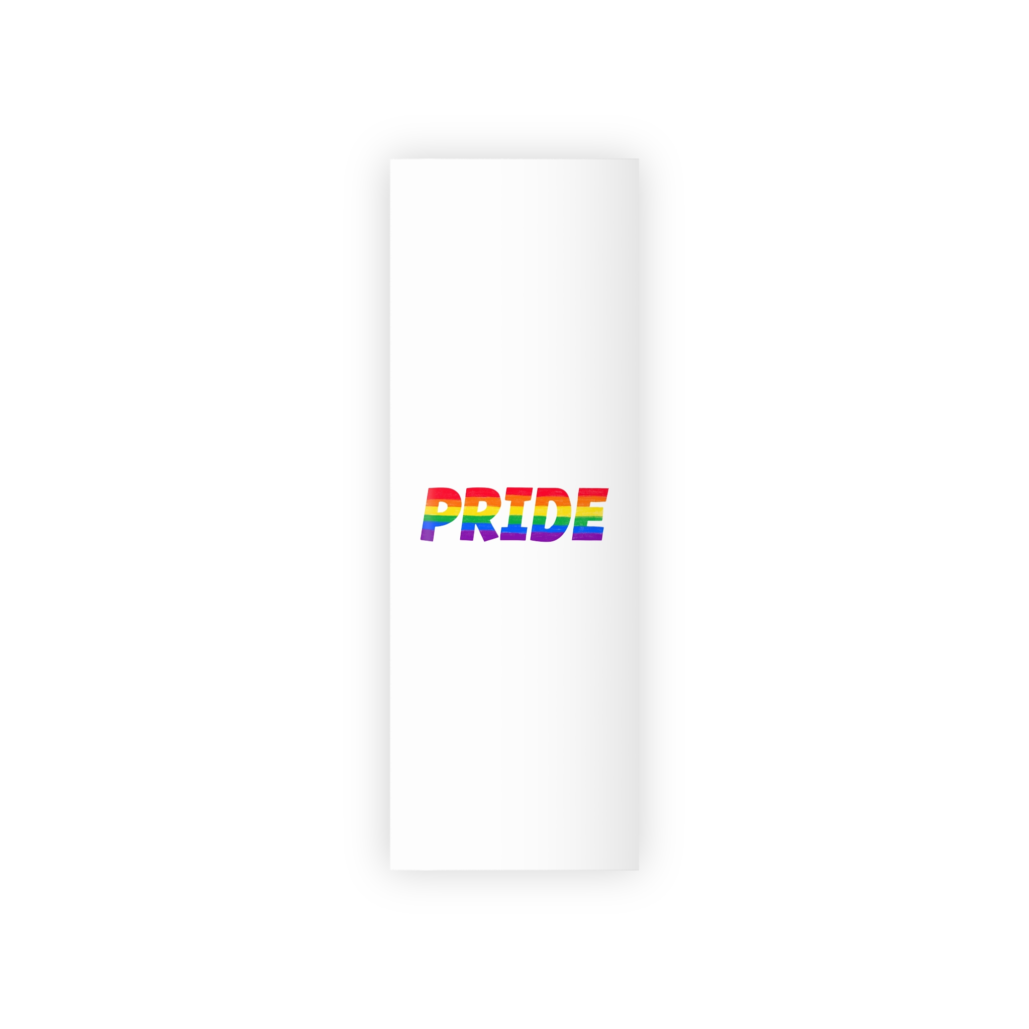Word Pride Rainbow Lgbtq Gay Flag Colors Lettering Lgbt Month Pencil Crayon Textured Isolated Gift Wrapping Paper Rolls 1pc - Image 5