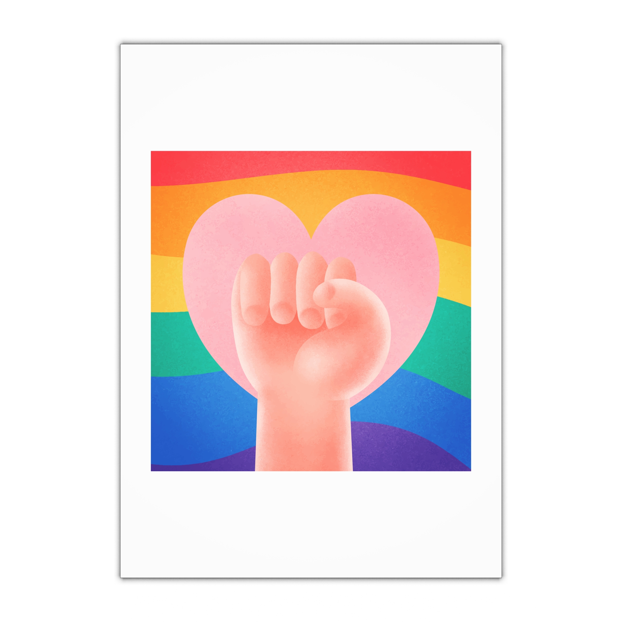 Pride Day Concept 2 Gift Wrapping Paper Sheets 1pc