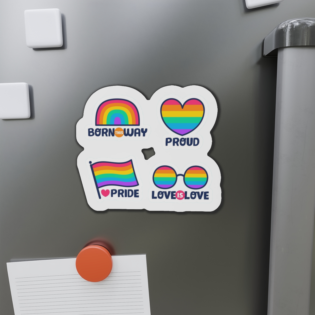 Pride Day Lables Collection Die Cut Magnets - Image 14