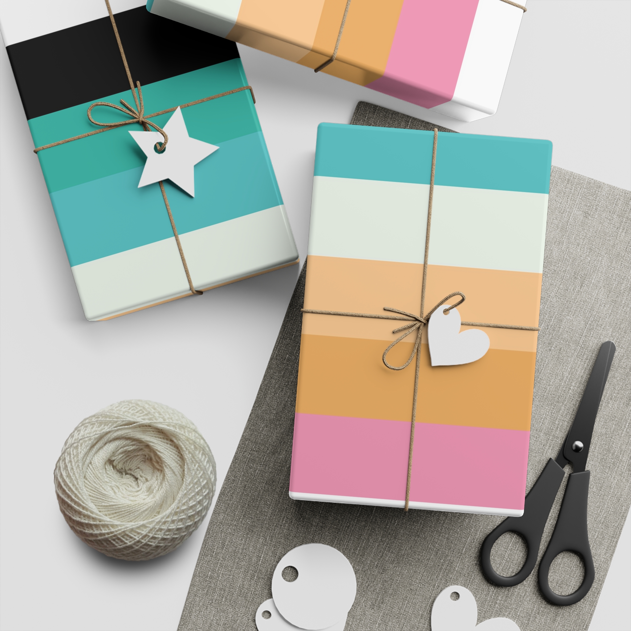 Lesbian Pride Design 1724D6 Gift Wrapping Paper Sheets 1pc - Image 2