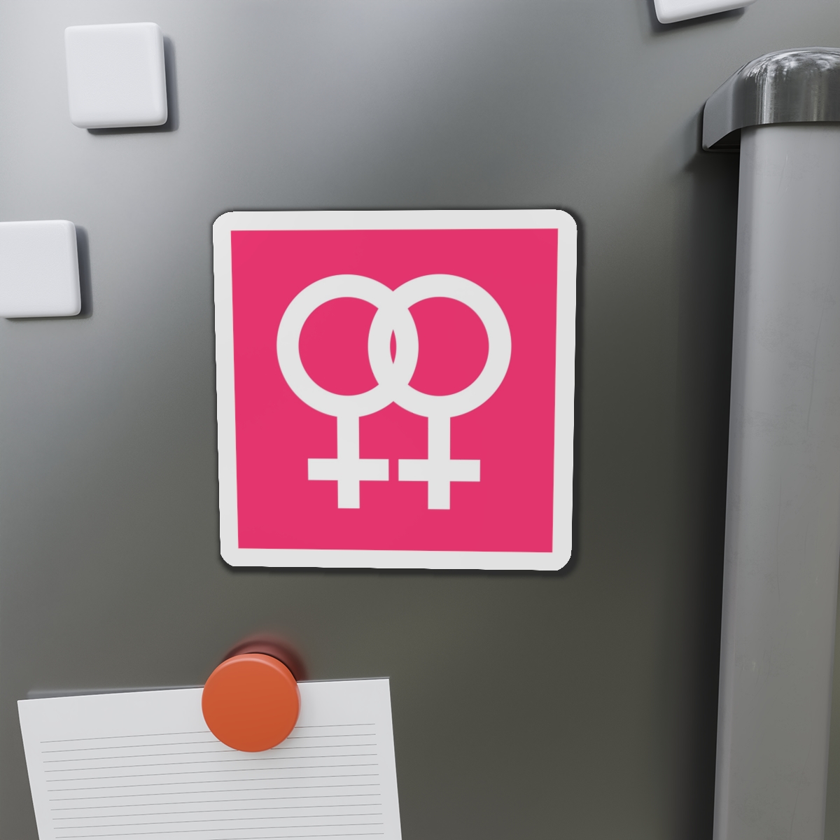 Lesbian Pride Design 2B26C2 Die Cut Magnets - Image 11