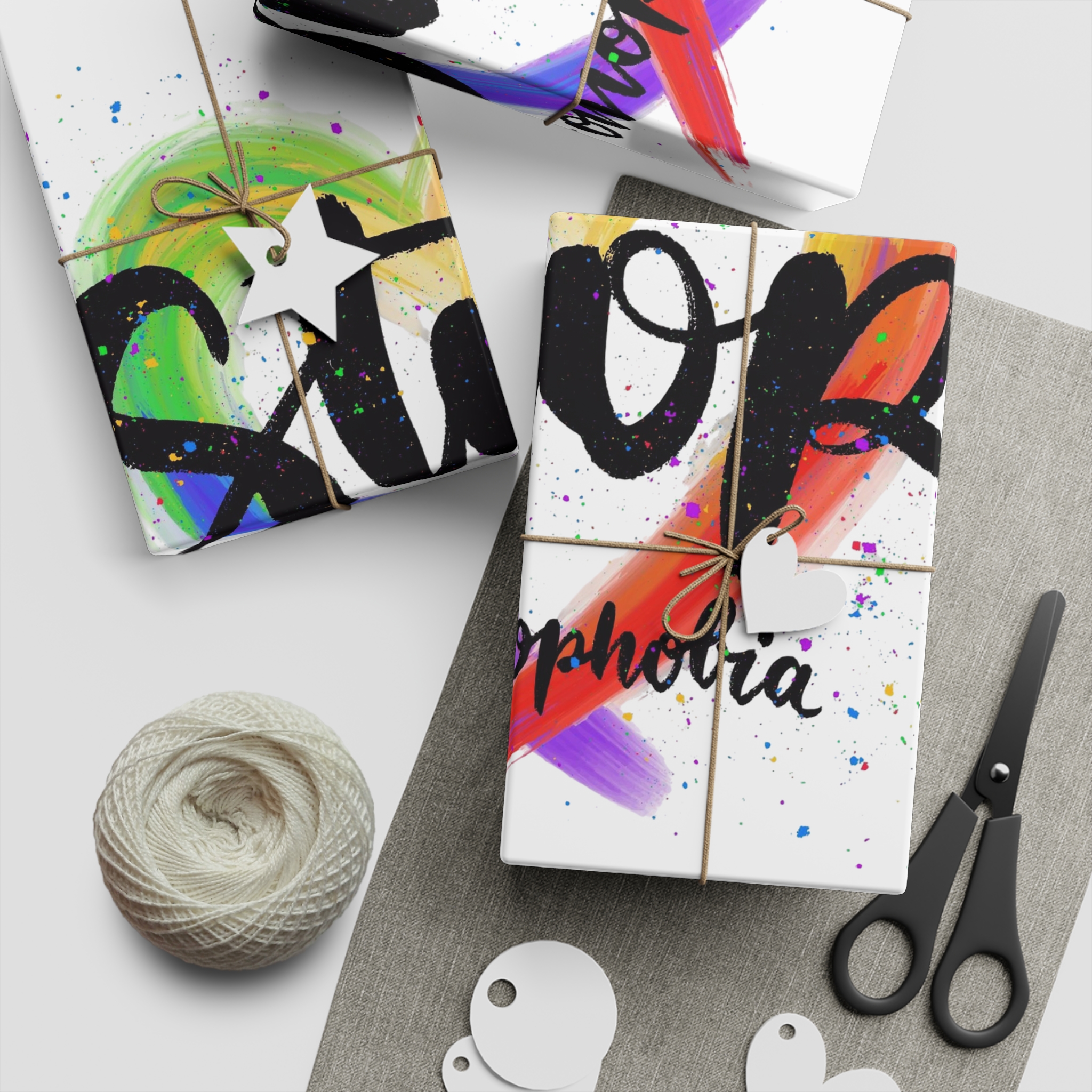 Stop Homophobia Concept Gift Wrapping Paper Sheets 1pc - Image 2