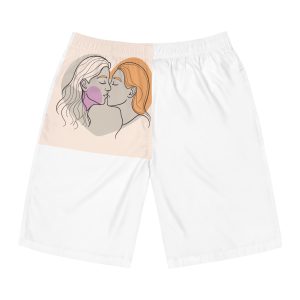 Lesbian Pride Design 5F97E3 Mens Board Shorts Aop