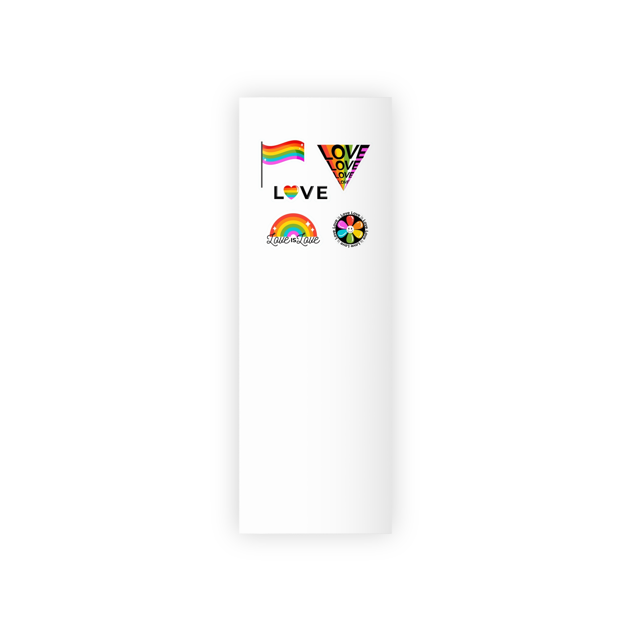 Pride Day Badges With Flag Gift Wrapping Paper Rolls 1pc - Image 5