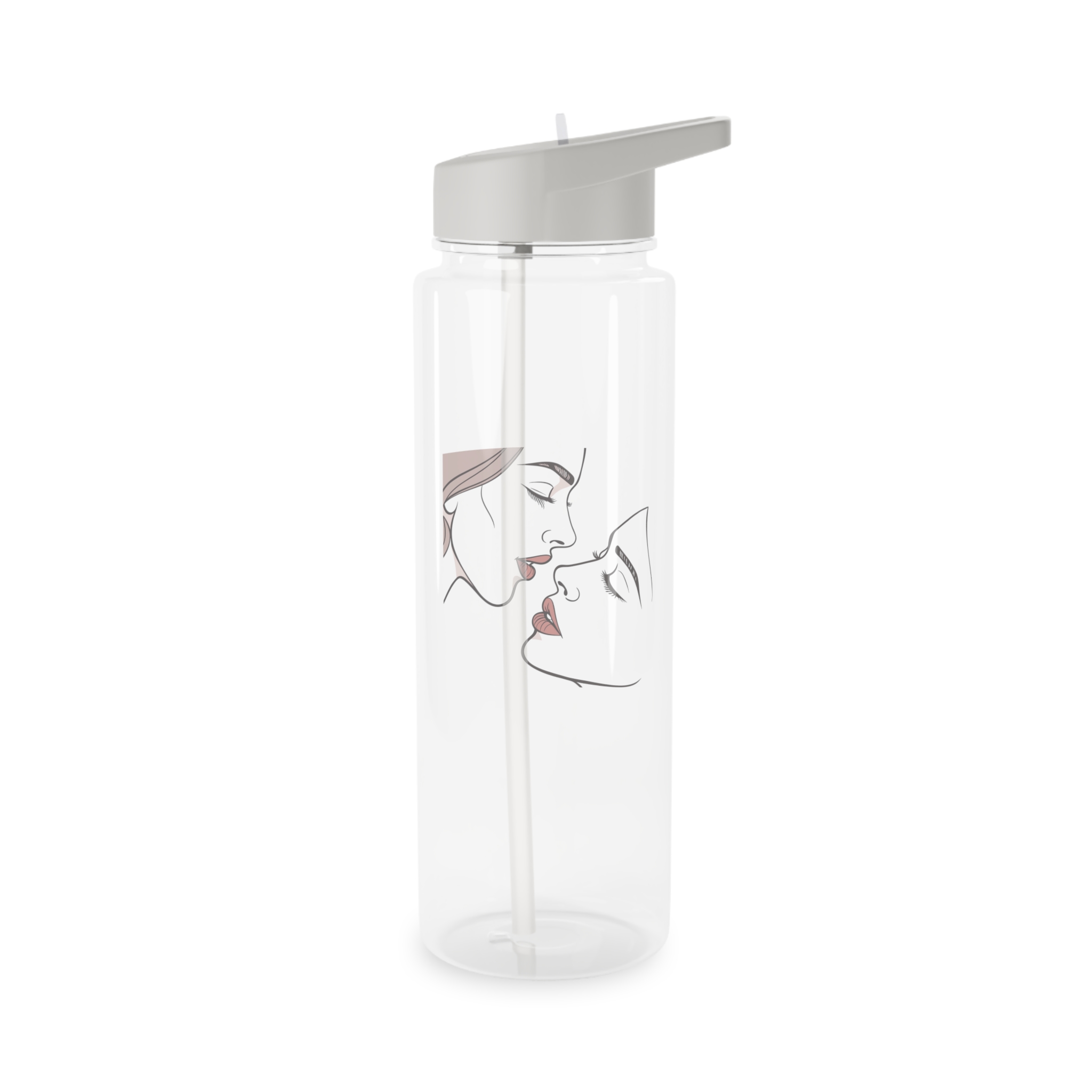 Perfect Lip Set Open Close Smooches (1) Tritan Water Bottle - Image 6