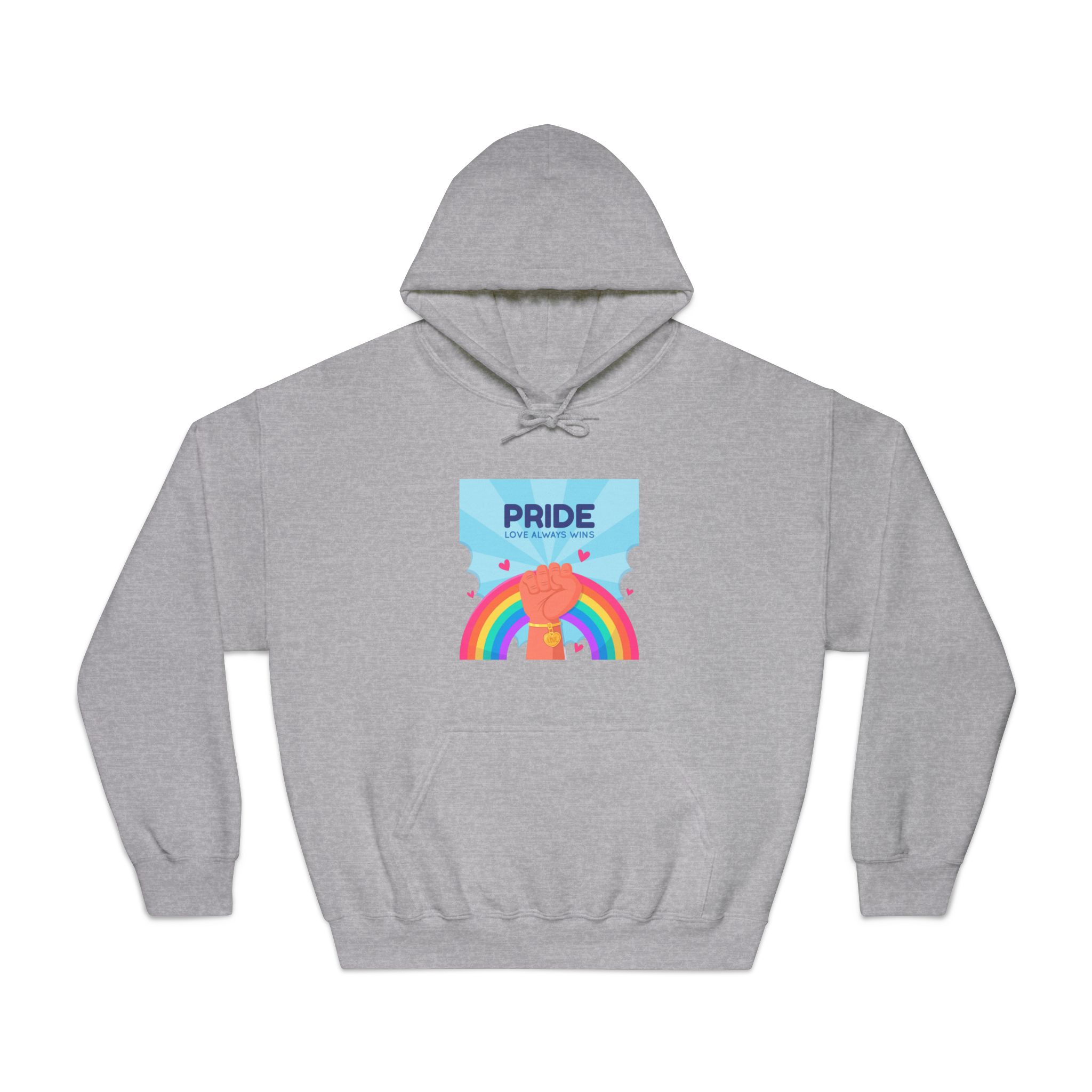 Pride Day Concept Unisex Dryblend Hooded Sweatshirt - Image 13