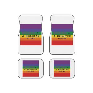 Rainbow Lgbt Flag Vector Illustration Pride Month Rainbow Lgbt Flag Vector Illustration Pri Car Mats Set Of 4