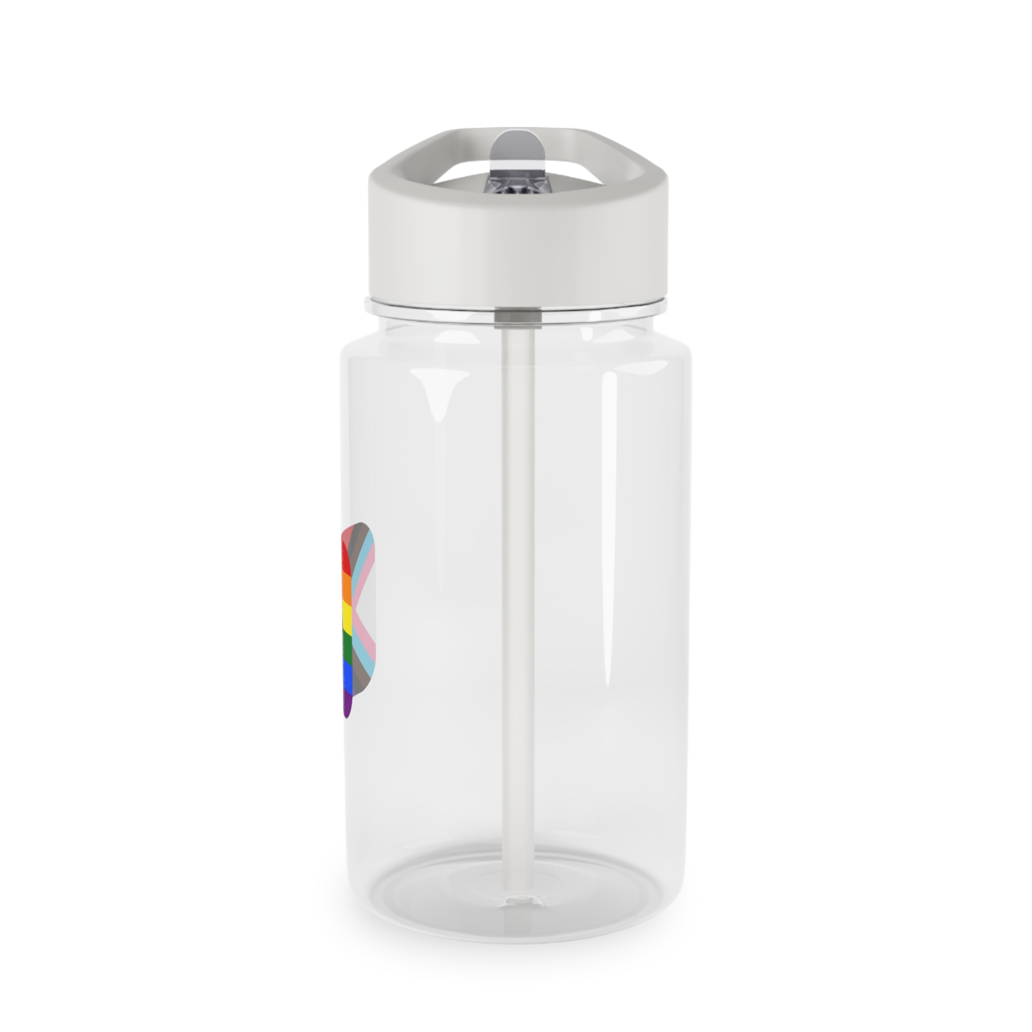 New Pride Flag Lgbtq Vector Illustartion Tritan Water Bottle - Image 3