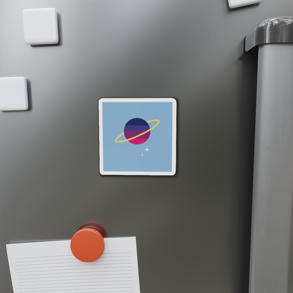 Lesbian Pride Design 2B270E Die Cut Magnets - Image 5