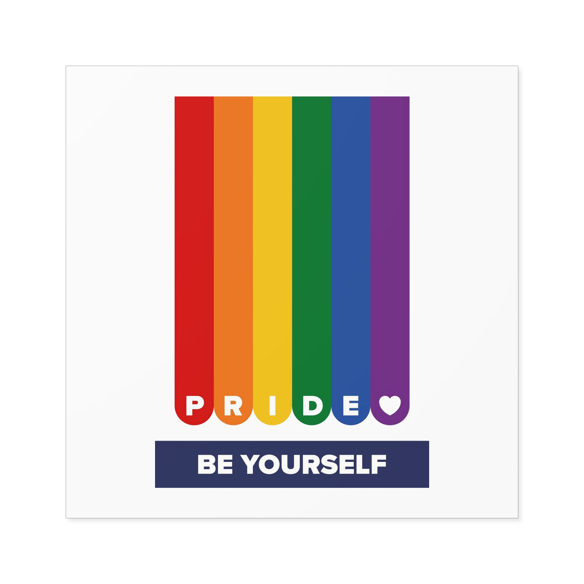 Lgbt Pride Month June Lesbian Gay Bisexual Transgender Lgbtq Flag Rainbow Vector Laminate Stickers Square - Image 57