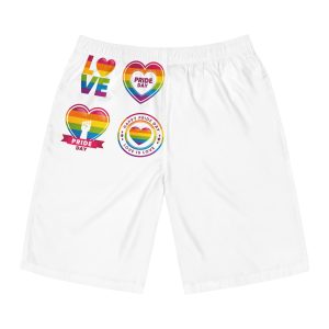 Label Collection With Pride Day Mens Board Shorts Aop