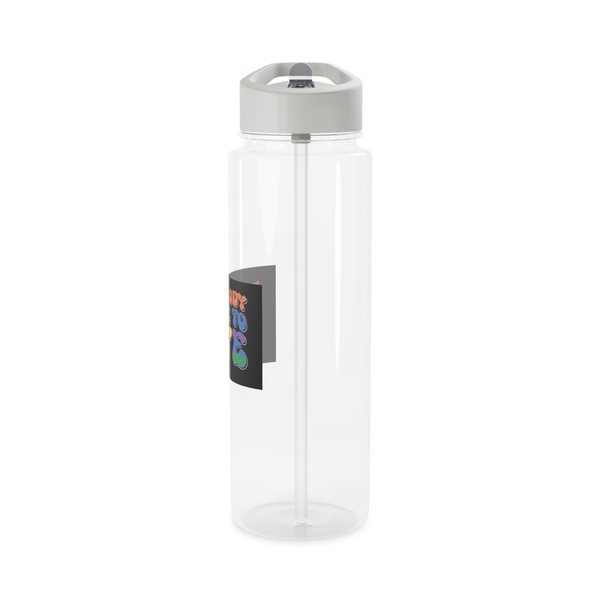 Pride Lgbt Gay Retro Tshirt Design Tritan Water Bottle - Image 7