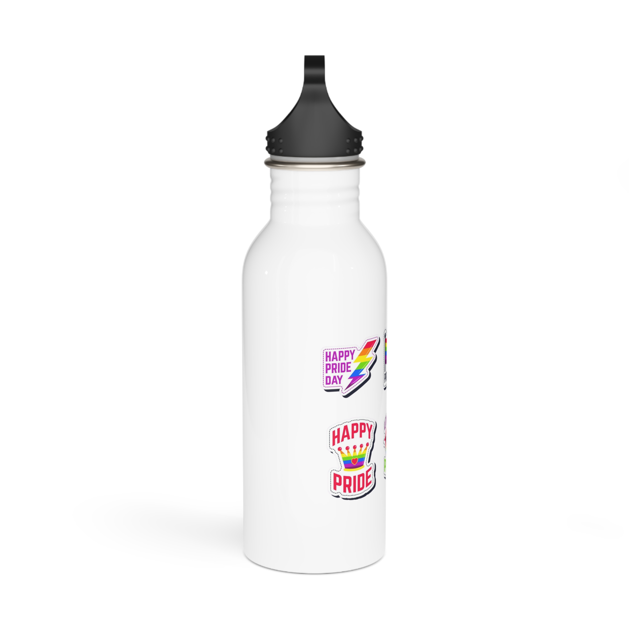 Label Collection With Pride Day Theme Stainless Steel Water Bottle - Image 2