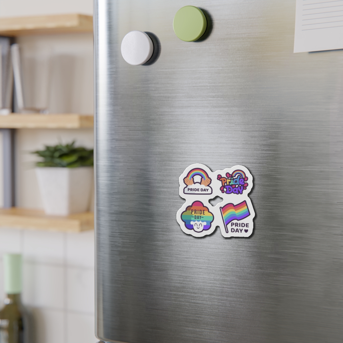 Labels With Pride Day Event Die Cut Magnets - Image 6