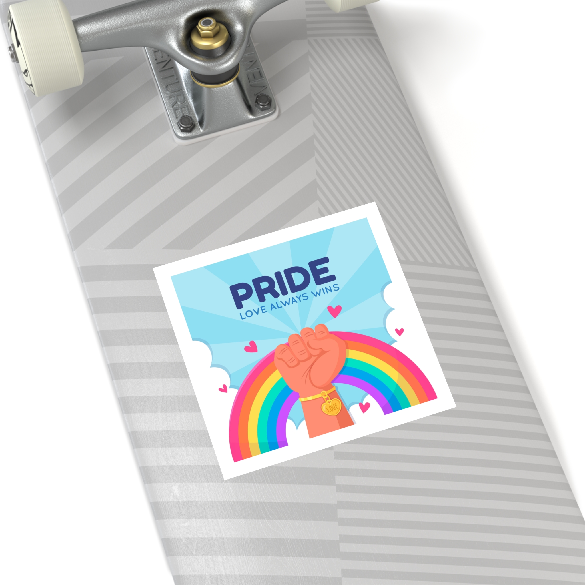 Pride Day Concept Laminate Stickers Square - Image 36