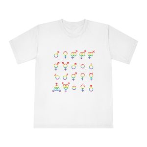 Vector Gender Symbols Sexual Orientation Set - Unisex Classic Crewneck T Shirt
