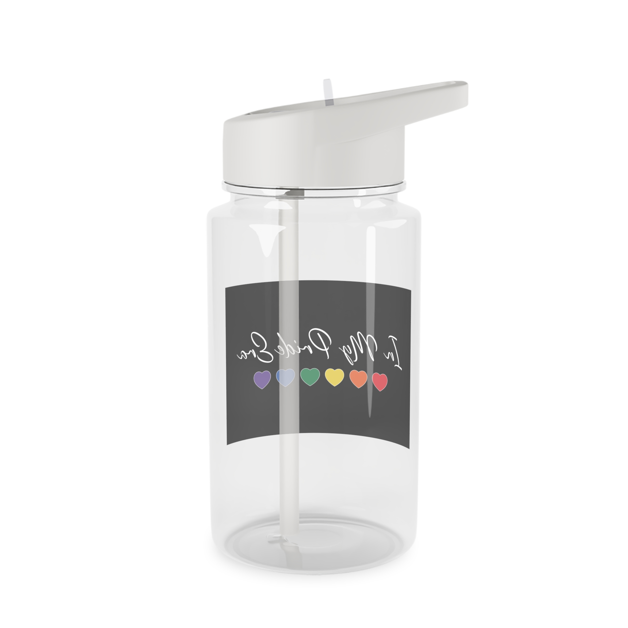 Pride Lgbtq Gay Typography Vector Tshirt Design(2) Tritan Water Bottle - Image 2