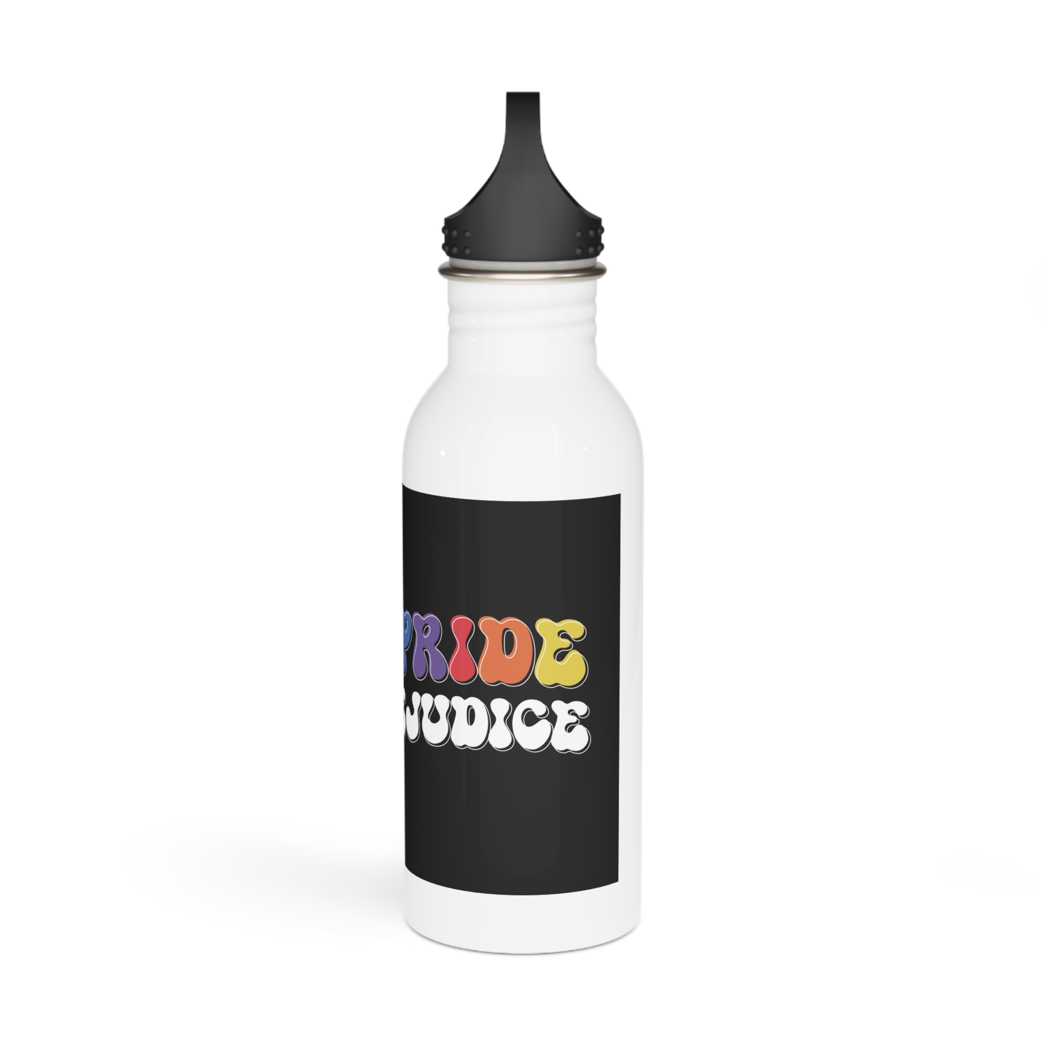 Pride Lgbtq Gay Typography Vector Tshirt Design(11) Stainless Steel Water Bottle - Image 4