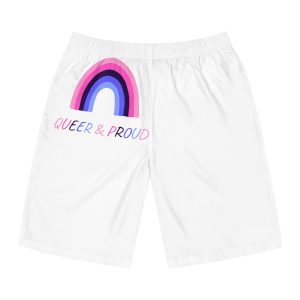 Colorful Rainbow Shape Omnisexual Pride Flag Happy Pride Day Lgbtqia Community Pride Month Vector Hand Drawn Doodle Posters Stickers Logo Cards (1) Mens Board Shorts Aop
