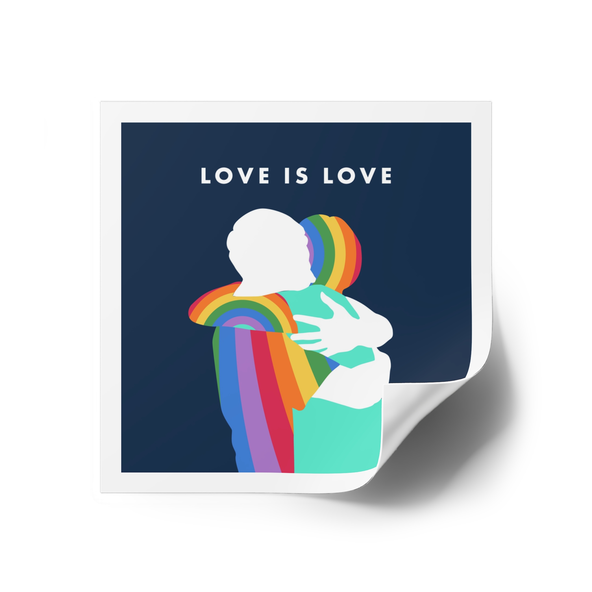 Pride Month 04 Laminate Stickers Square - Image 18