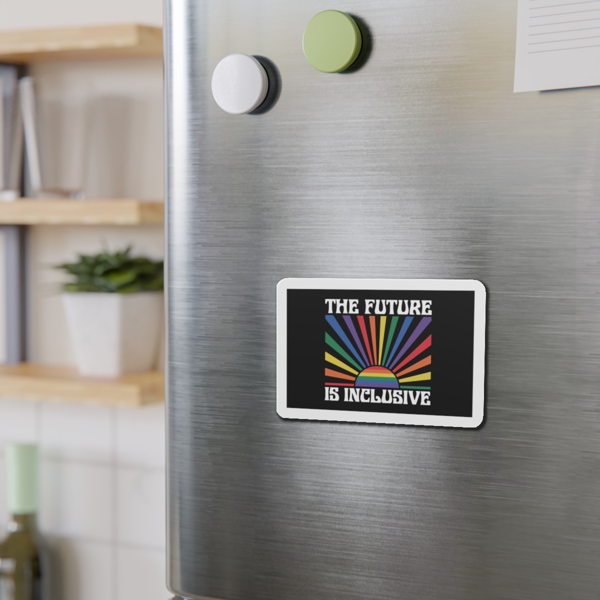 Pride Lgbtq Gay Typography Vector Tshirt Design Die Cut Magnets - Image 9