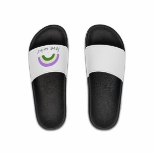 Colorful Rainbow Shape Genderqueer Pride Flag Happy Pride Day Lgbtqia Community Pride Month Vector Hand Drawn Doodle Posters Stickers Logo Cards Mens Slide Sandals