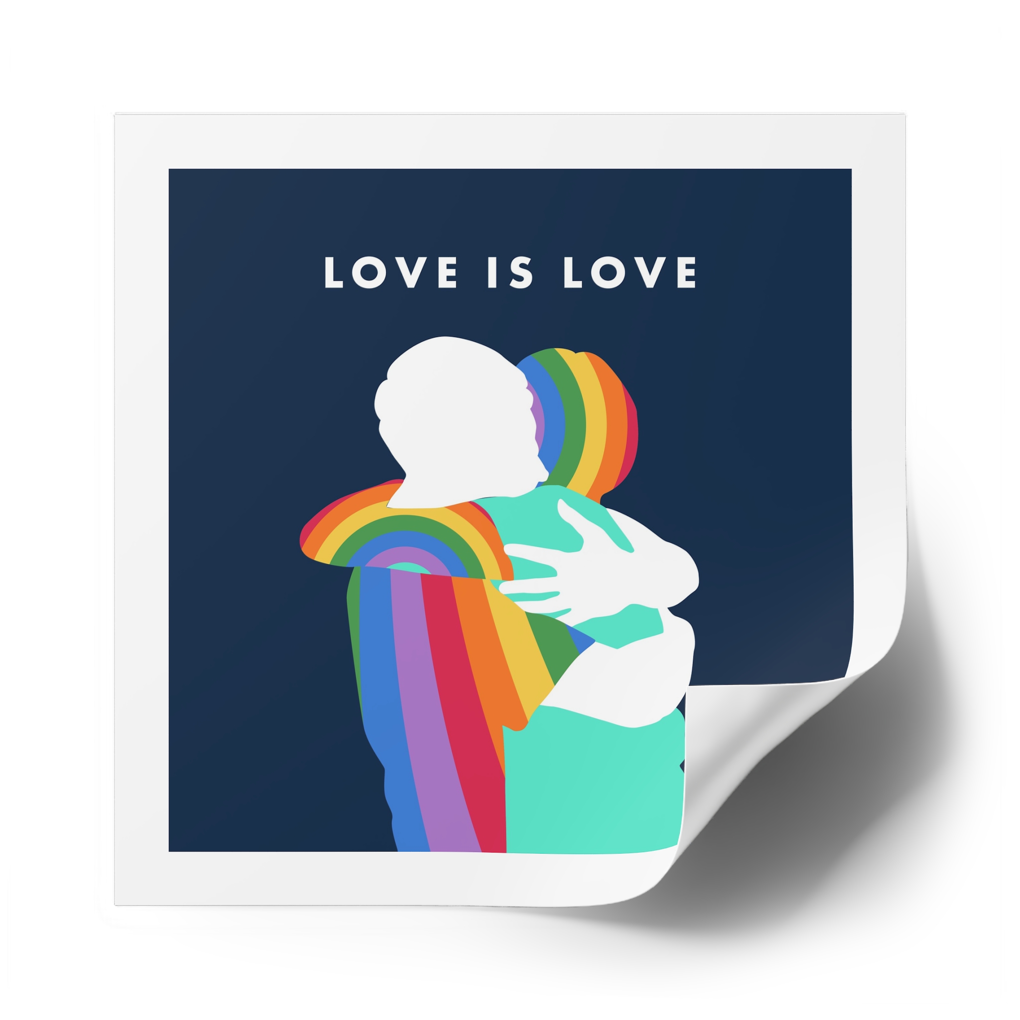 Pride Month 04 Laminate Stickers Square - Image 78