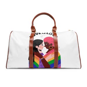 Flat Pride Month Lgbt Illustration Waterproof Travel Bag