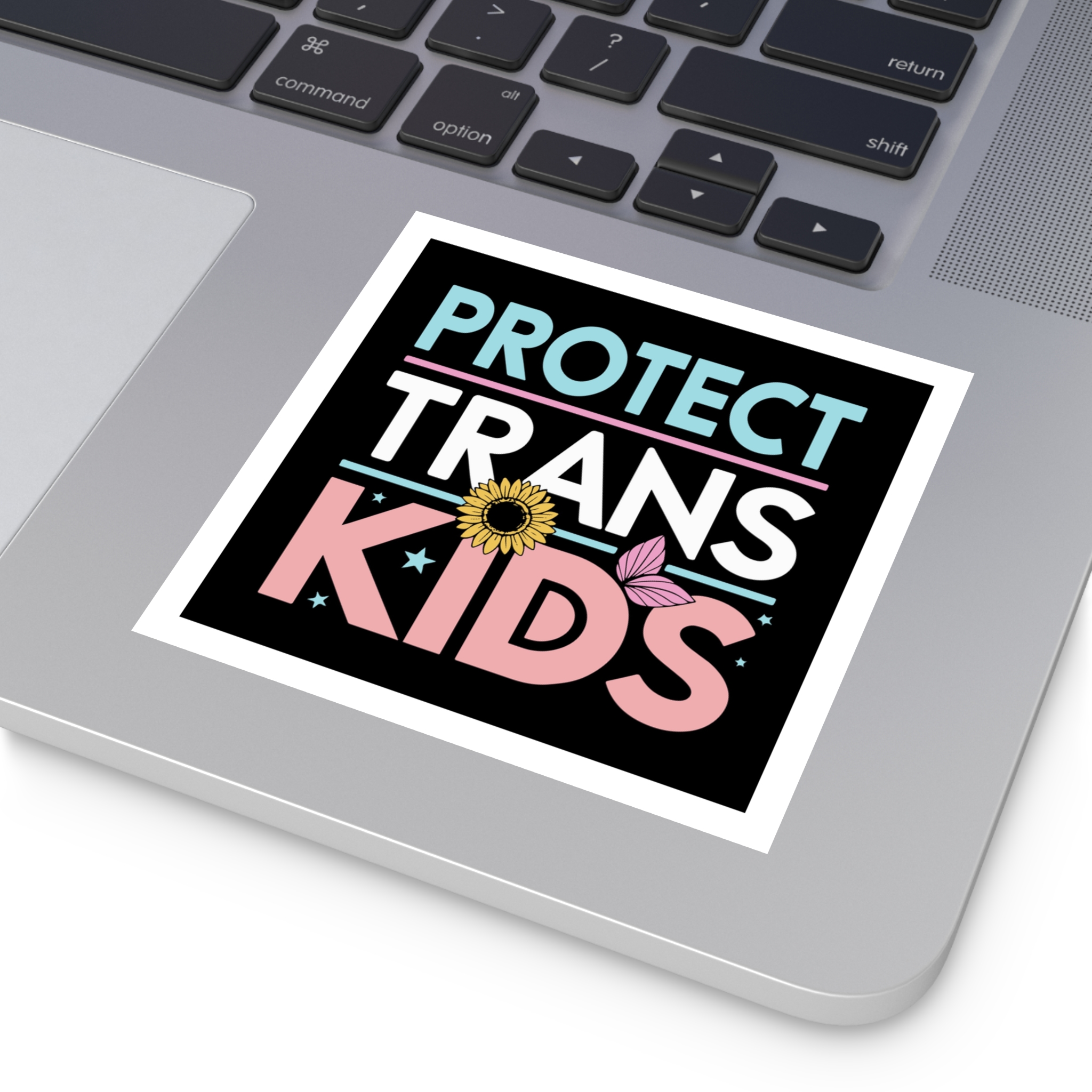 Protect Trans Kids Laminate Stickers Square - Image 19