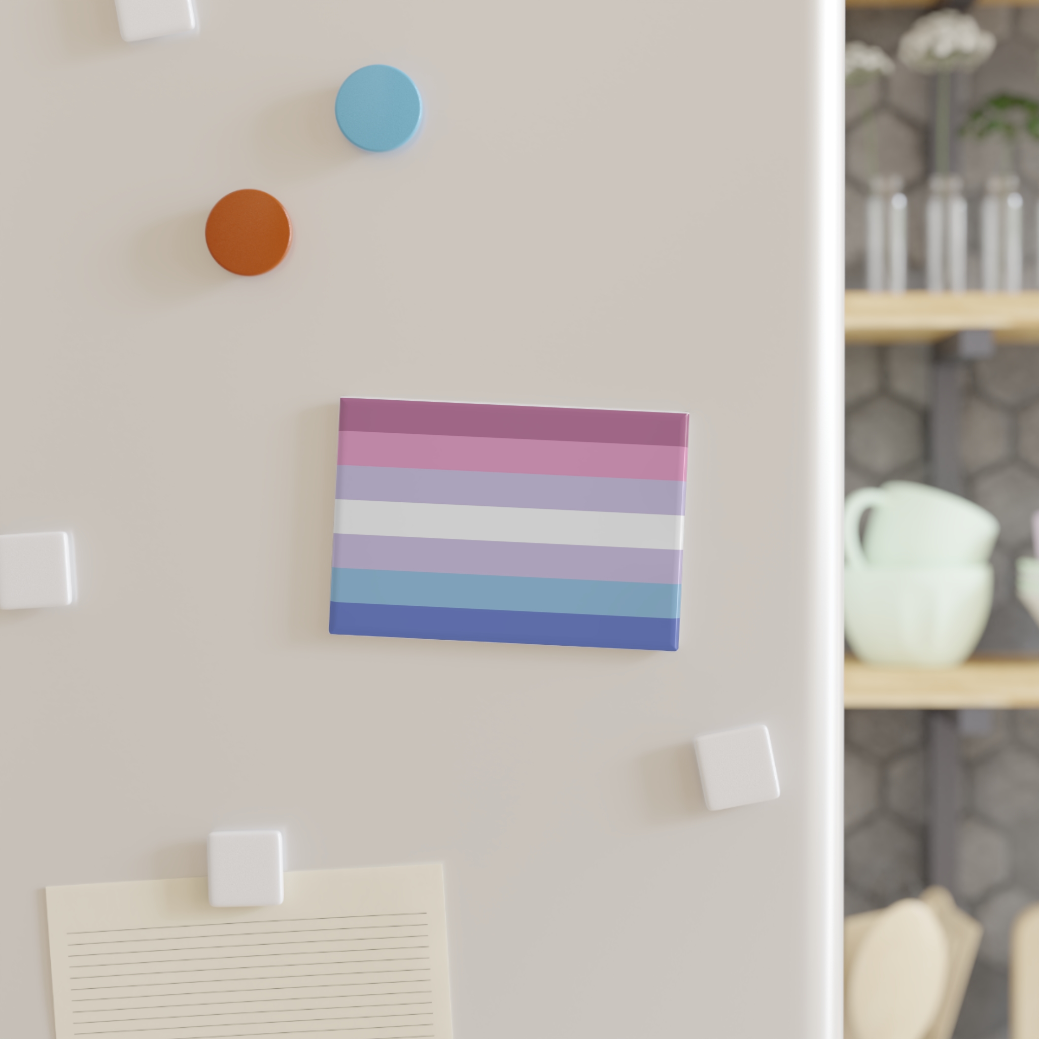 Bigender F Button Magnet Rectangle 1 And 10 Pcs - Image 3