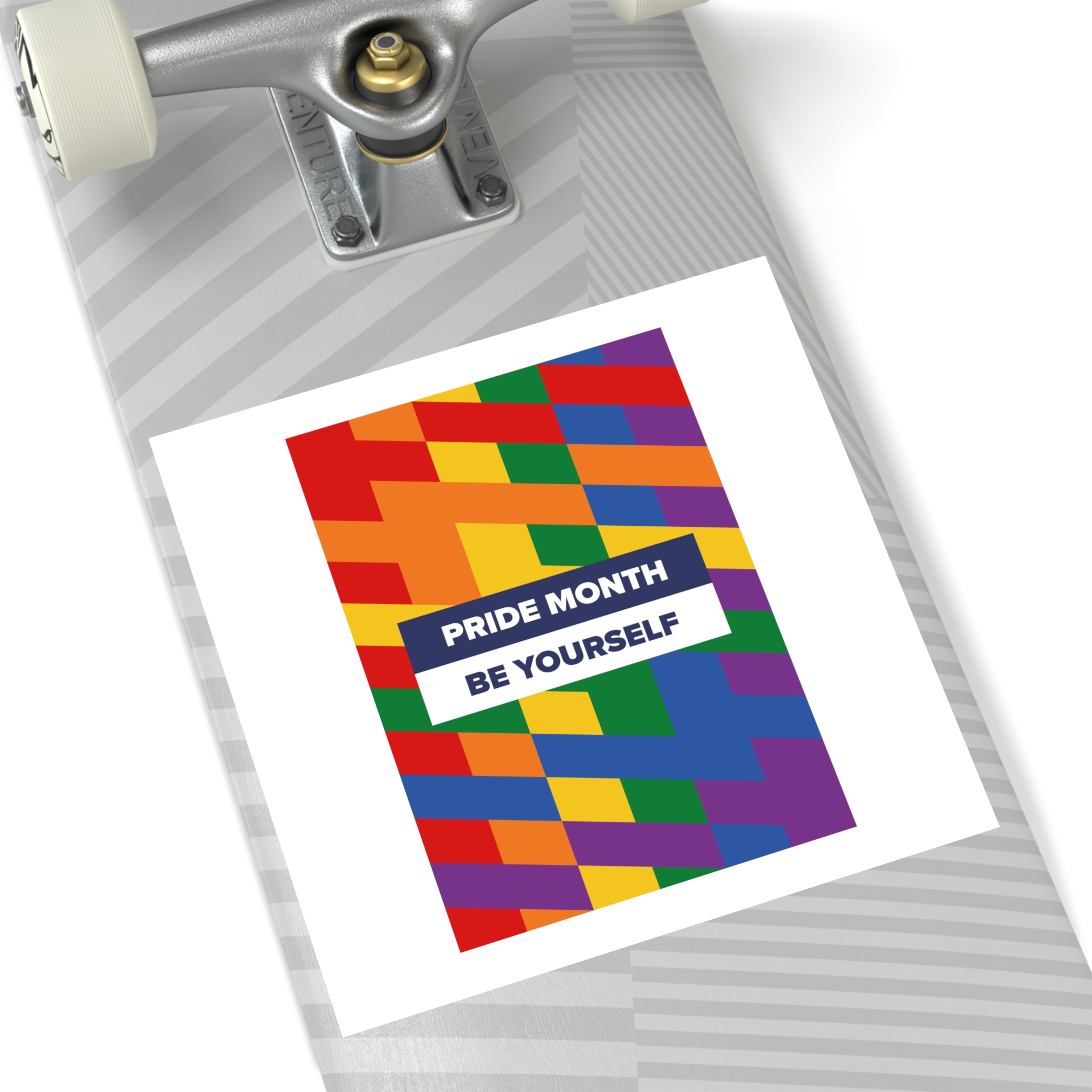 Lgbt Pride Month June Lesbian Gay Bisexual Transgender Lgbtq Flag Rainbow Vector(1)3 Laminate Stickers Square - Image 80