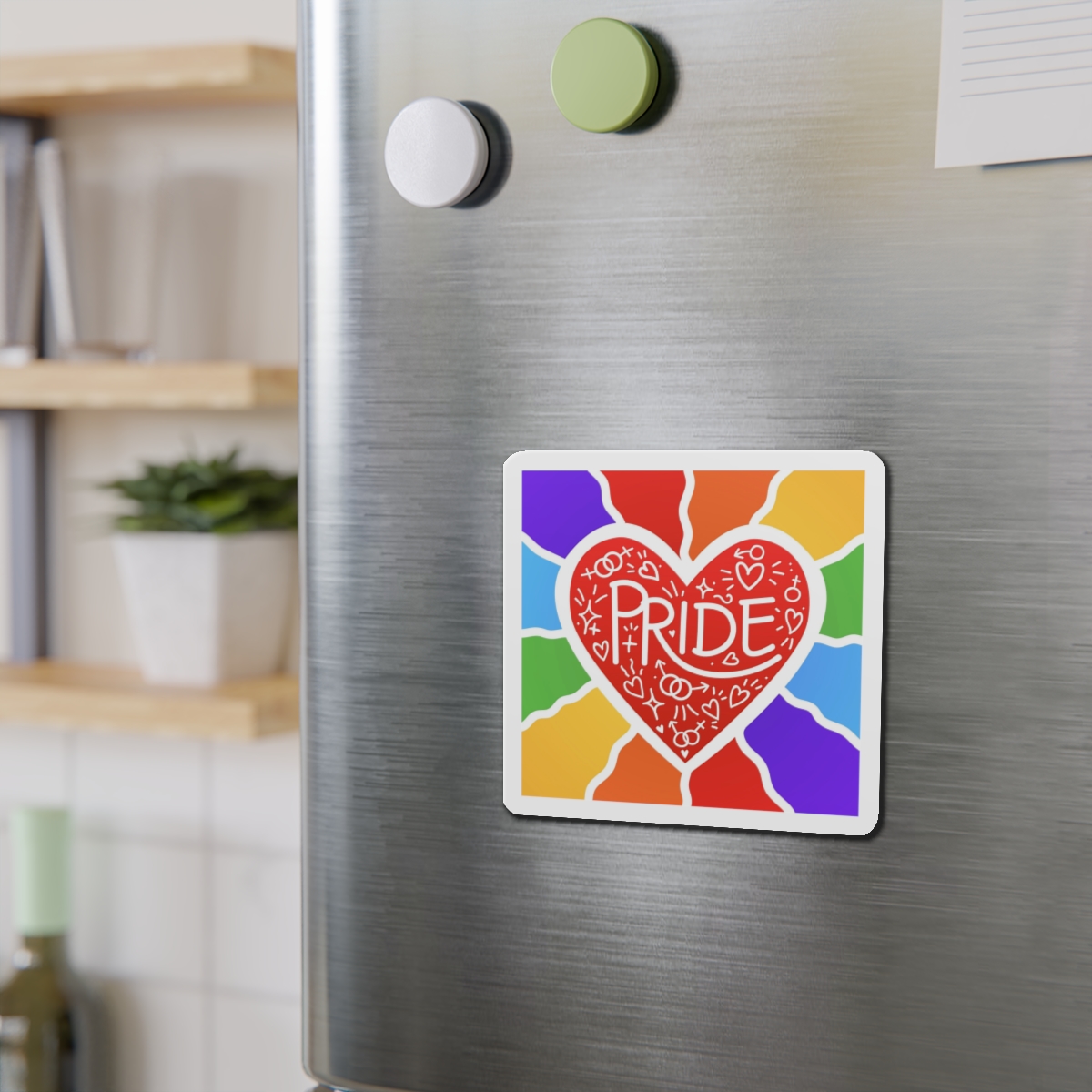 Pride Day Concept Illustration Die Cut Magnets - Image 9