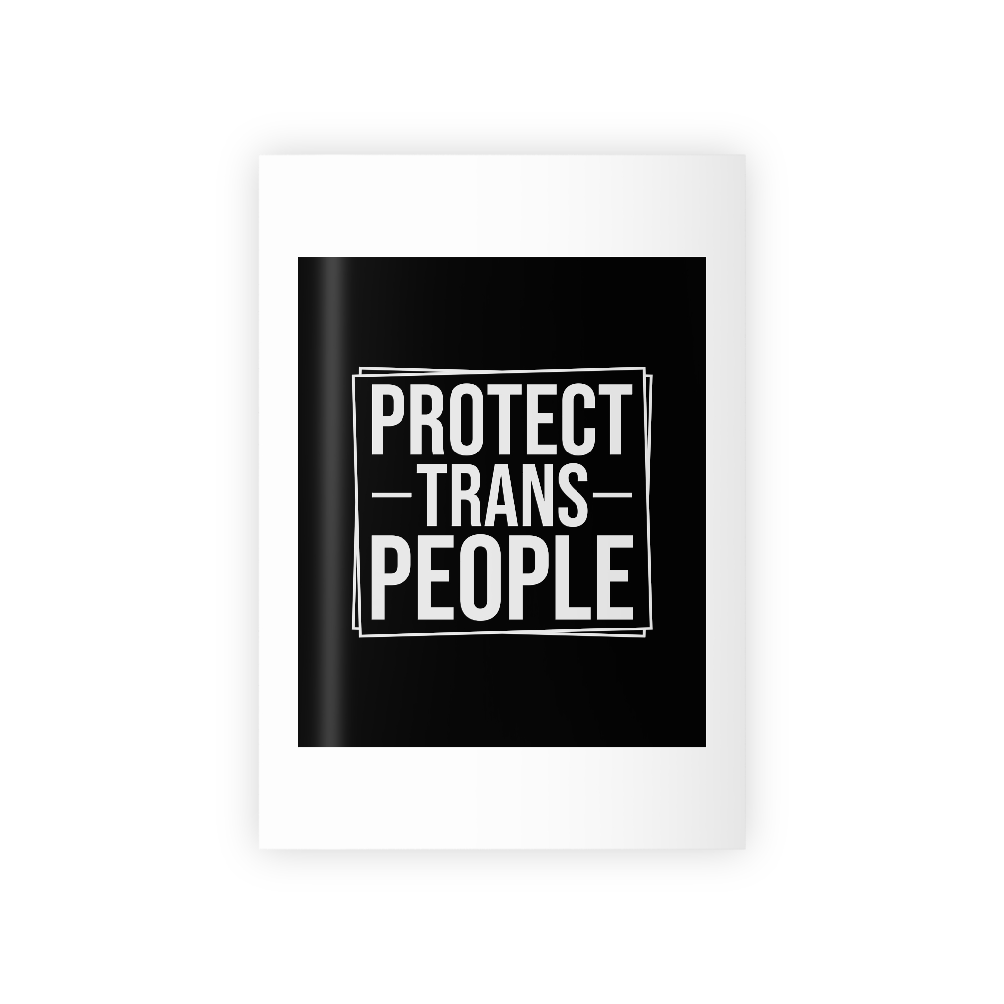 Feminism Tshirt Design Feminist Shirt Protect Trans People Gift Wrapping Paper Rolls 1pc