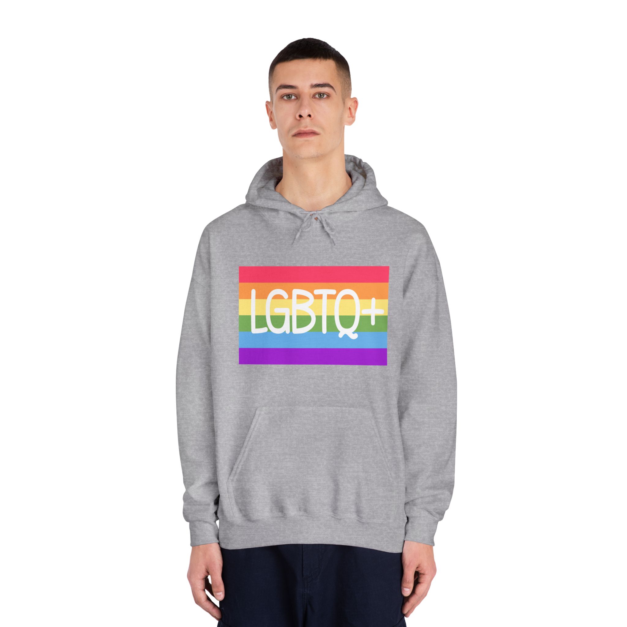 Pride Concept Background Lgbtq Pride Unisex Dryblend Hooded Sweatshirt - Image 15