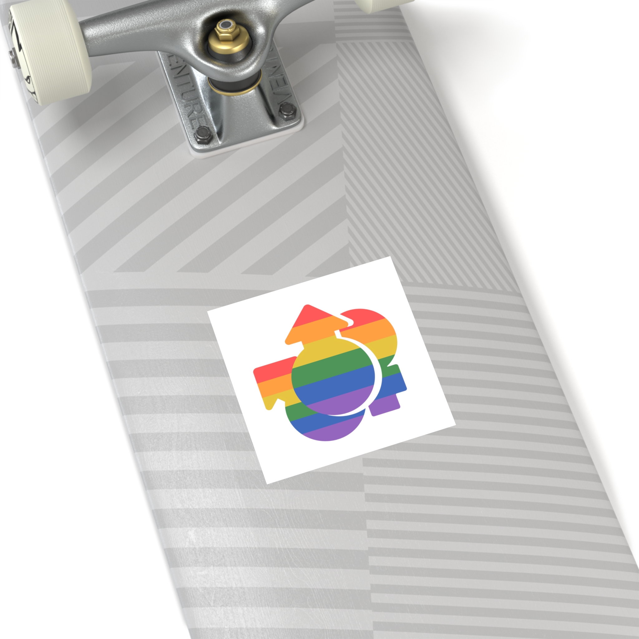 Lgbt Icon Isolated Black Background Lgbt Community Human Rights Concept Vector Flat Illustration Poster Card Banner Laminate Stickers Square - Image 24
