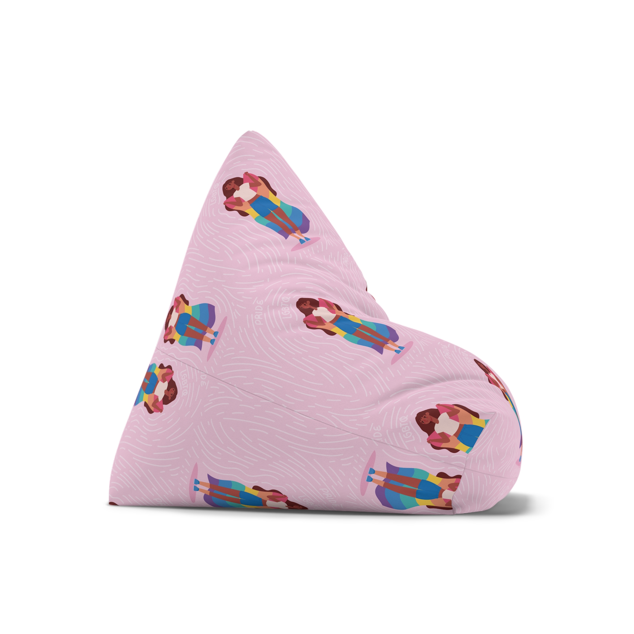 Lesbian Pride Design FE588D Bean Bag Chair Cover - Image 7