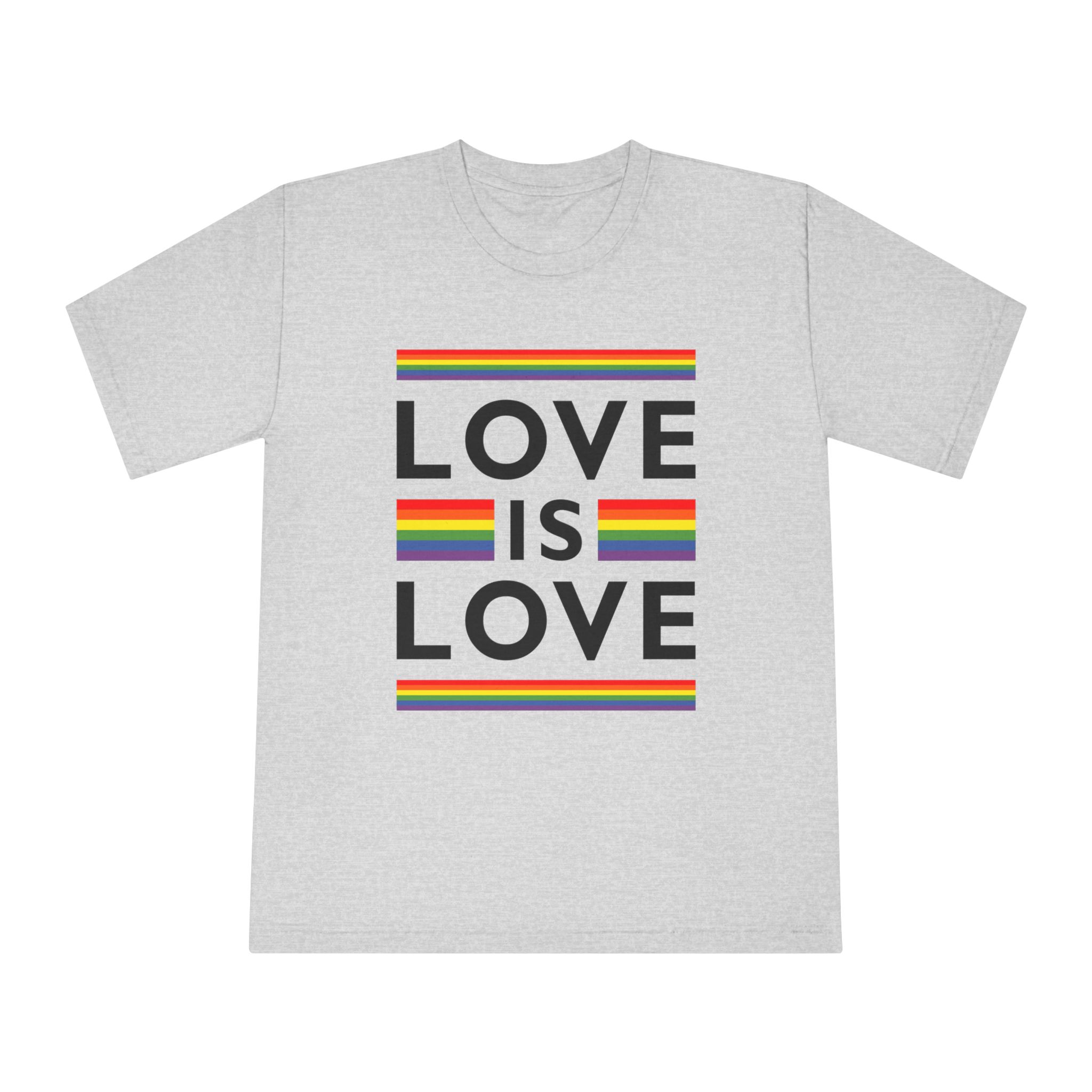 Love Is Love Lgbt Flag Symbol Pride Month Symbol - Unisex Classic Crewneck T Shirt - Image 13