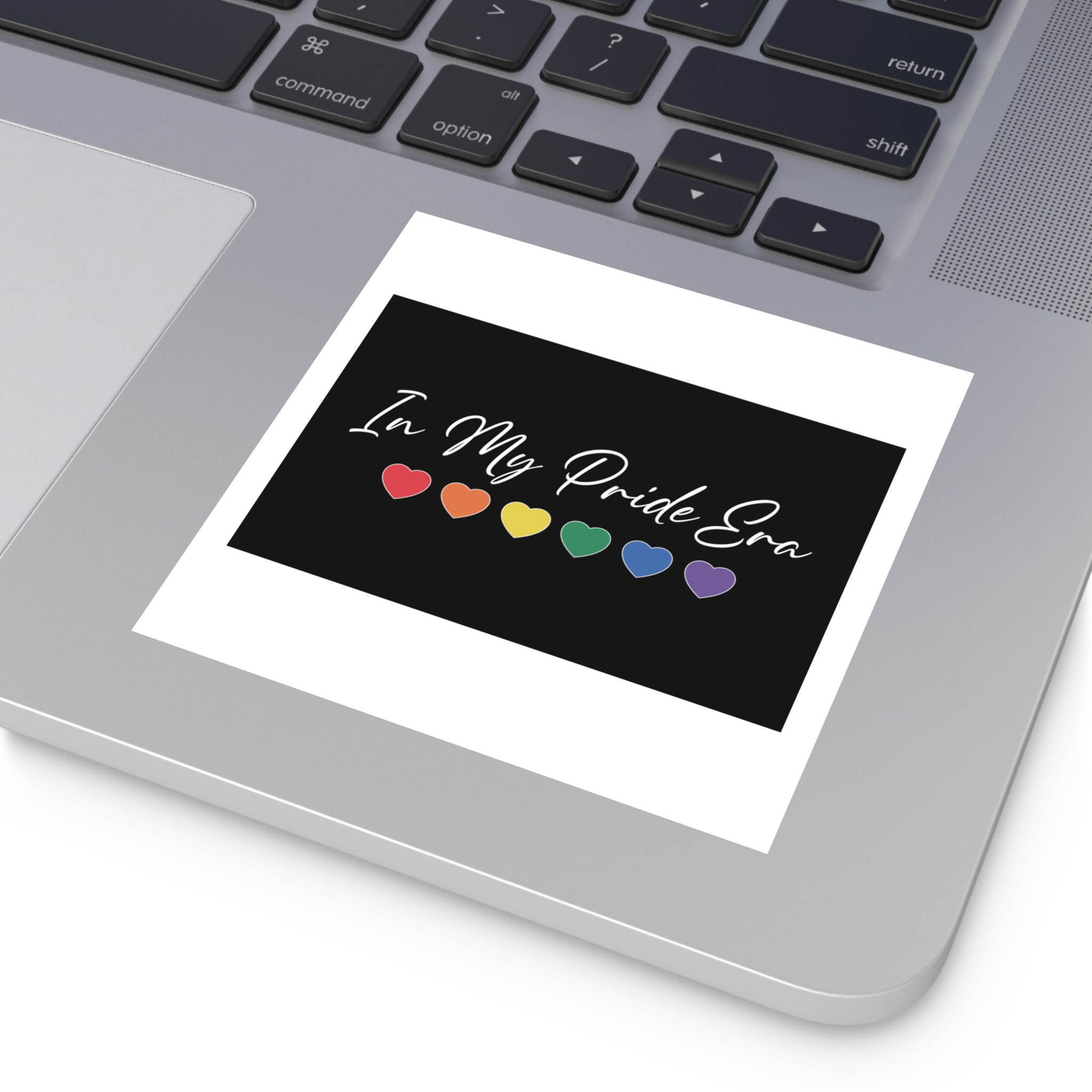 Pride Lgbtq Gay Typography Vector Tshirt Design(2) Laminate Stickers Square - Image 19