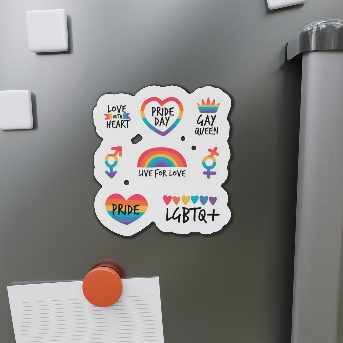 Pride Day Label Set Die Cut Magnets - Image 14