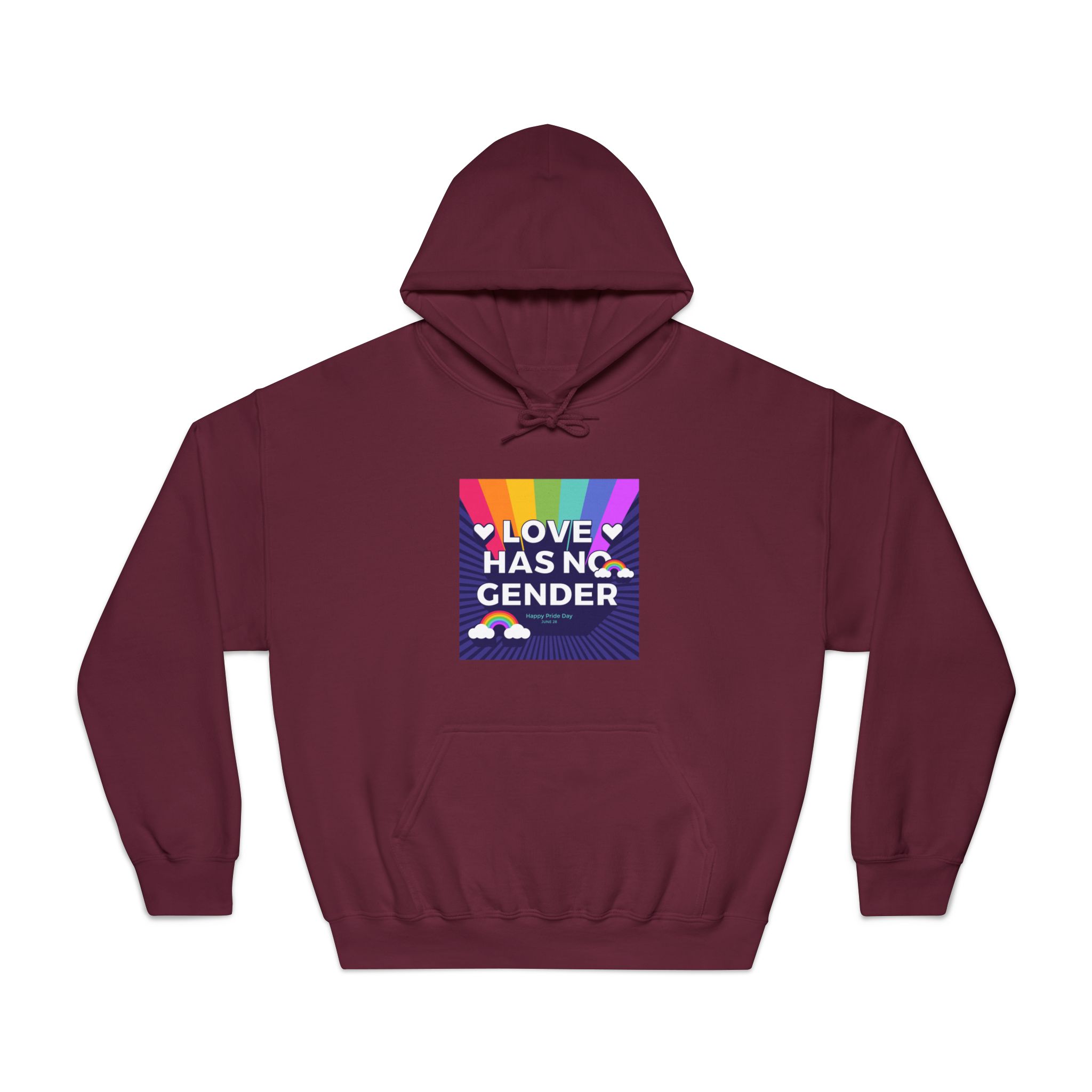 Pride Day Concept(3) Unisex Dryblend Hooded Sweatshirt - Image 17