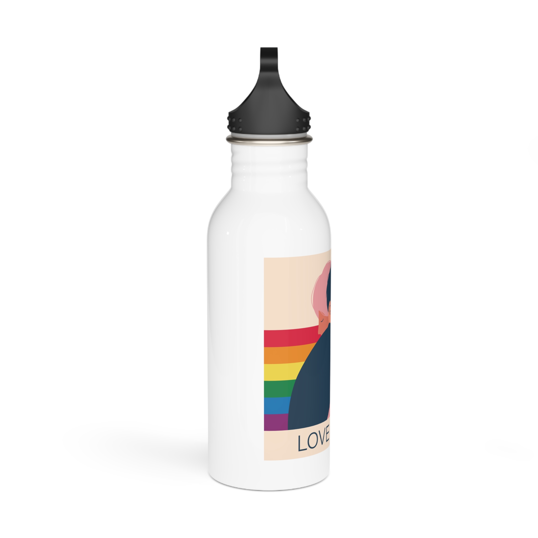 Gay Stainless Steel Water Bottle - Image 2