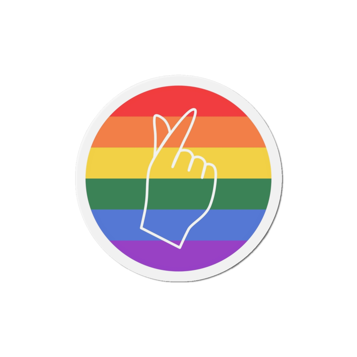 Lgbtq Diversity Rainbow Pride Concept Vector Isolated Illustration Die Cut Magnets - Image 10