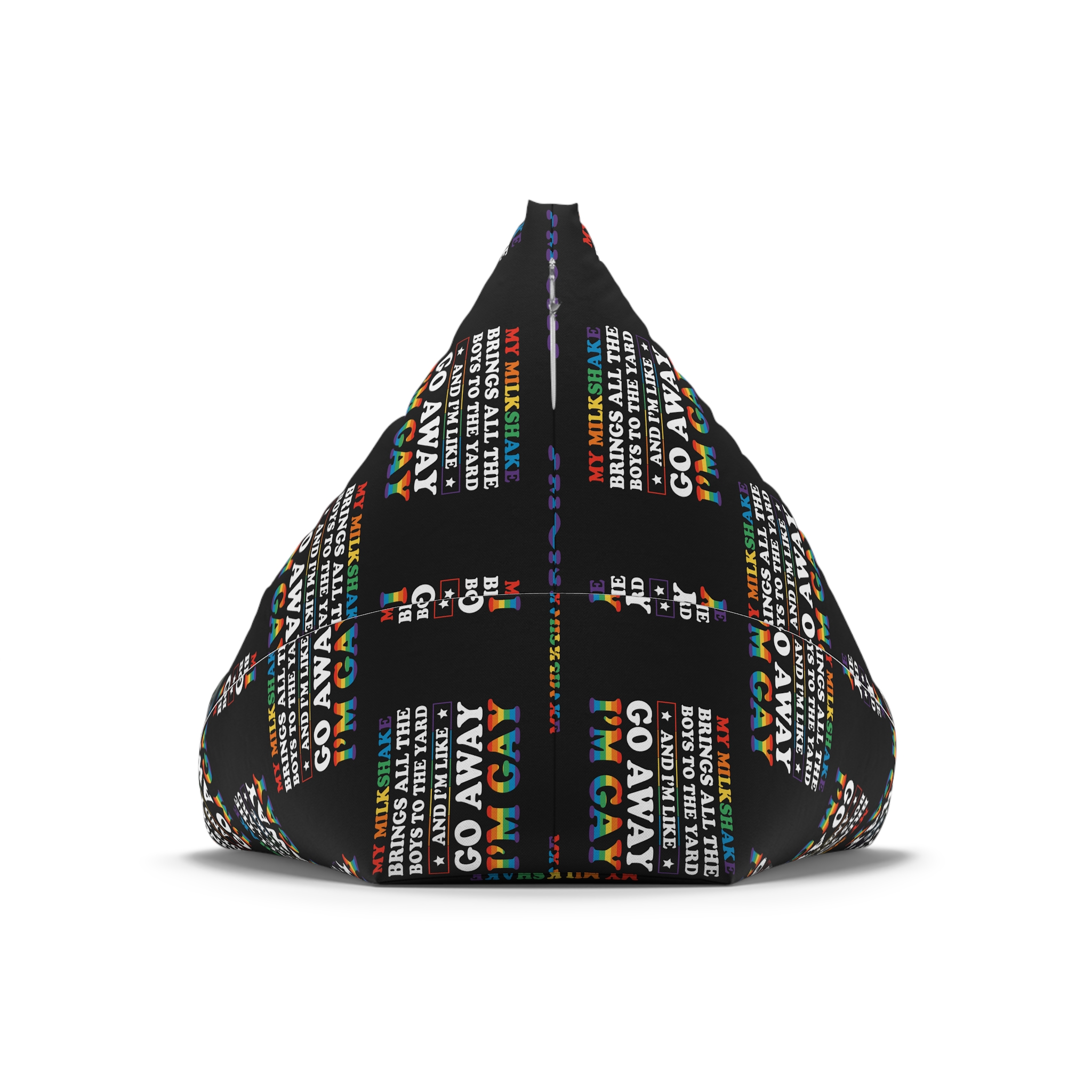 Pride Gay Lgbt Rainbow Tshirt Design Bean Bag Chair Cover - Image 6